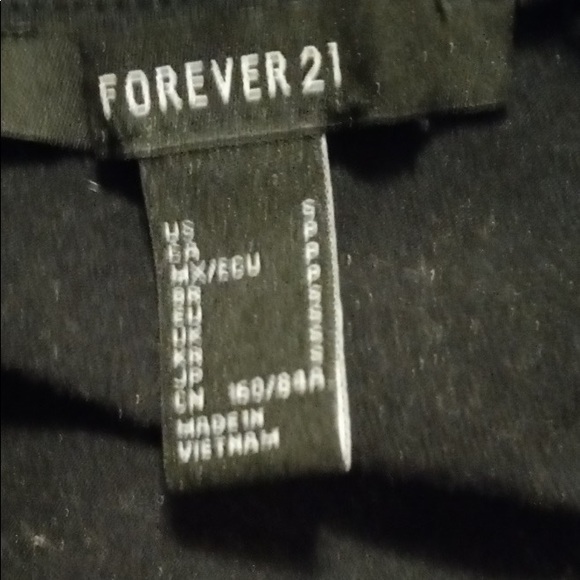 forever 21 small black sleeveless dress - Picture 4 of 4